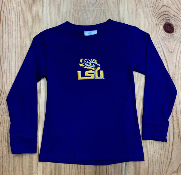 LSU Long Sleeve Kid's Shirt