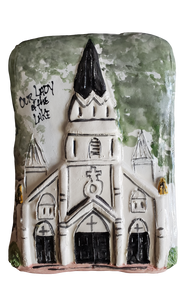 Our Lady of the Lake Church Ceramic Plaque