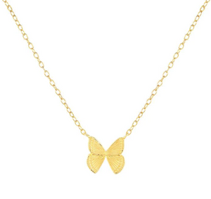 Aubrey Adele Large Butterfly Necklace