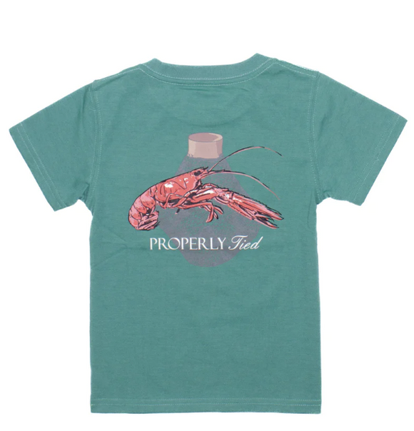 Properly Tied Trap T-Shirt Teal