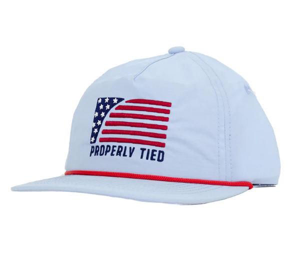 Properly Tied Sport Flag Rope Hat
