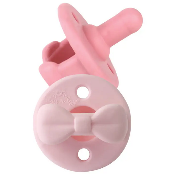 Sweetie Soother™ Pacifier Sets (2-pack)- Pink Bows