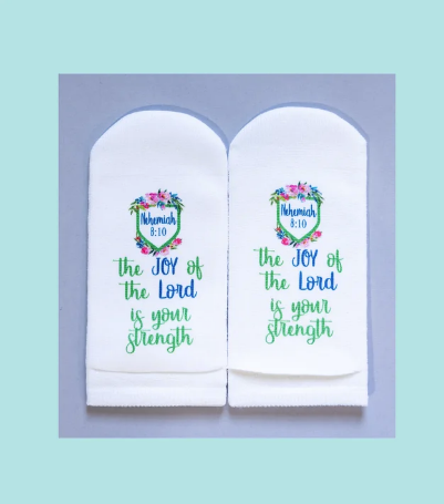 Standing On The Word Socks - Nehemiah 8:10